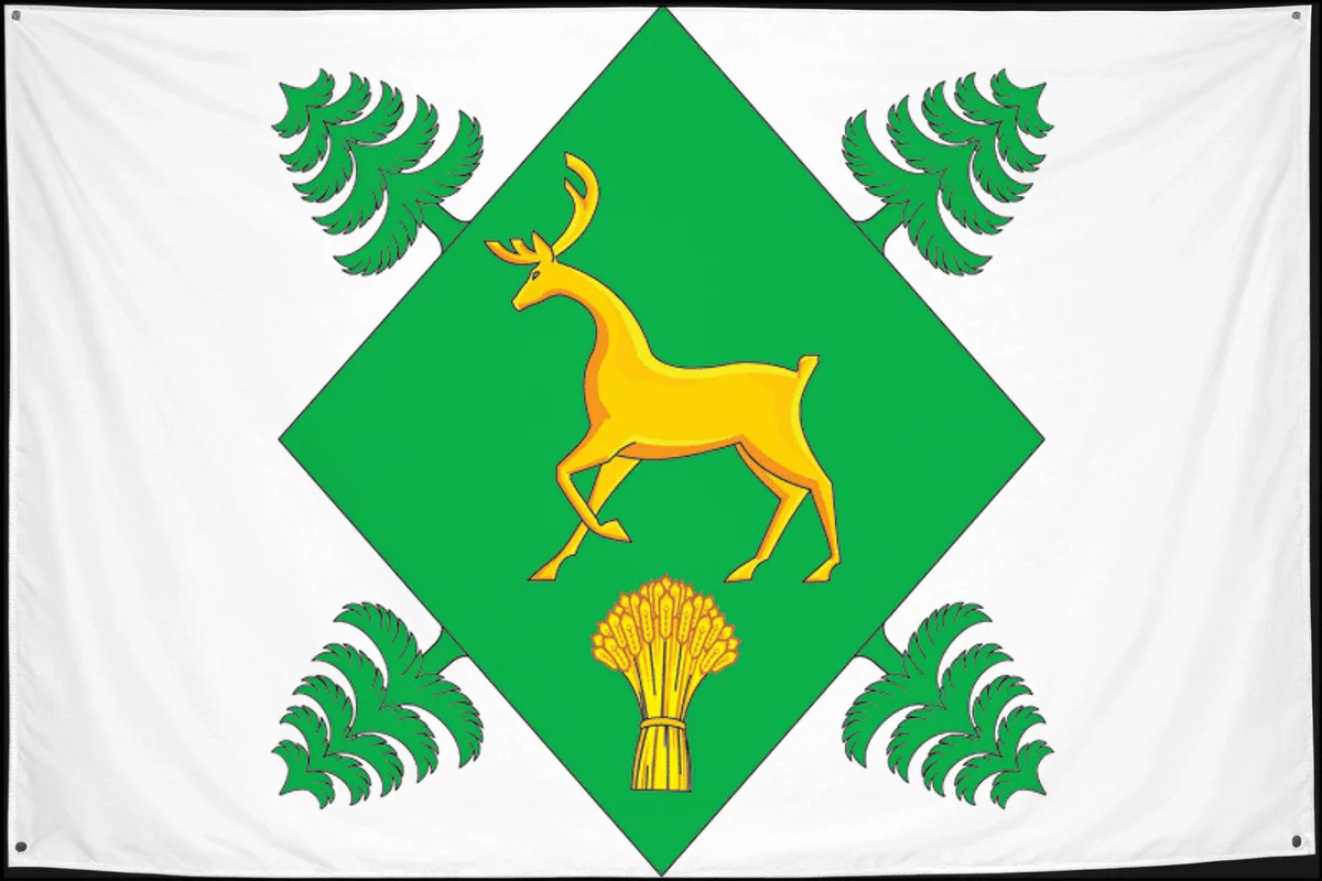 Флаг: Район имени Лазо